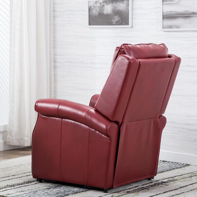 Comfort Pointe Lehman Red Traditional Lift Chair