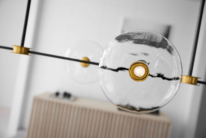 Calvino Large Linear Chandelier