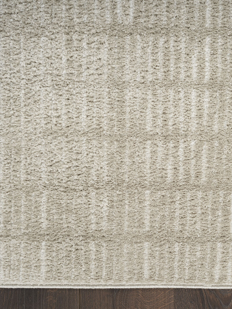 Modern Comfort MNC03 Gray/Ivory 6'7" x 9' Rug