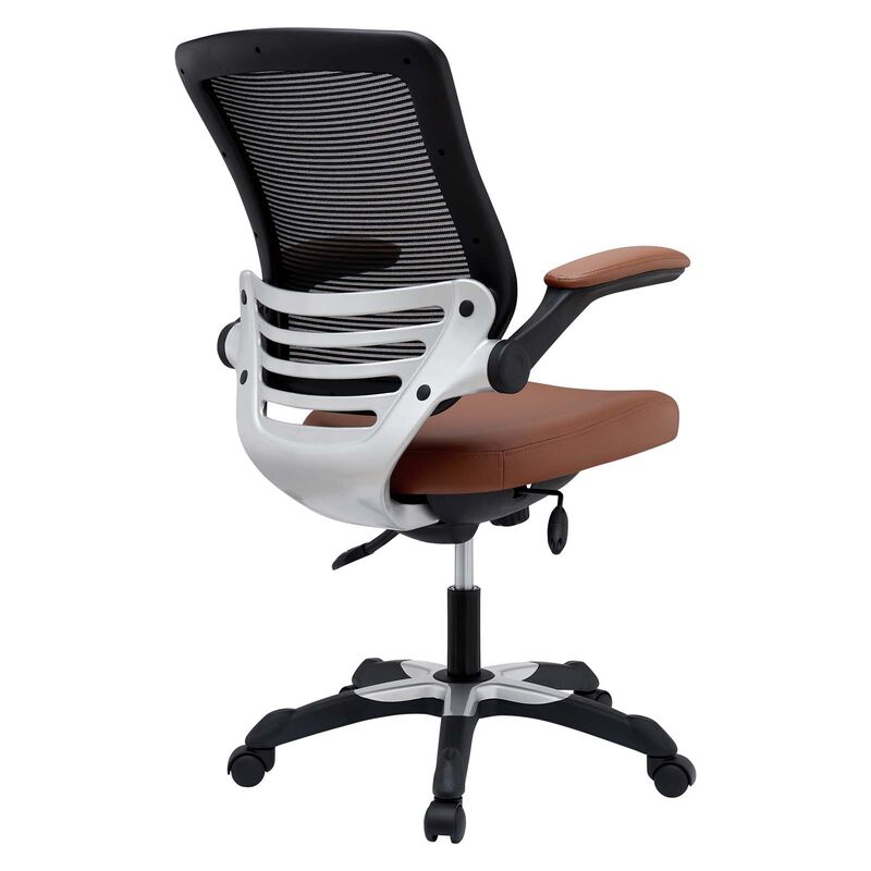 Modway Furniture - Edge Vinyl Office Chair image number 4