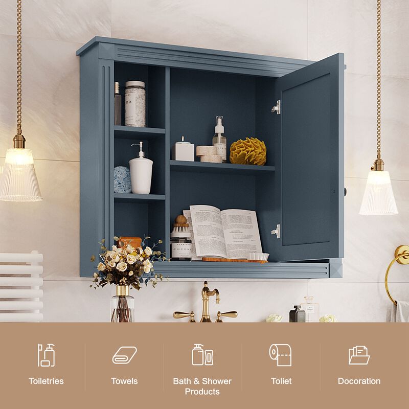 Merax Wall Mounted Bathroom Storage Cabinet