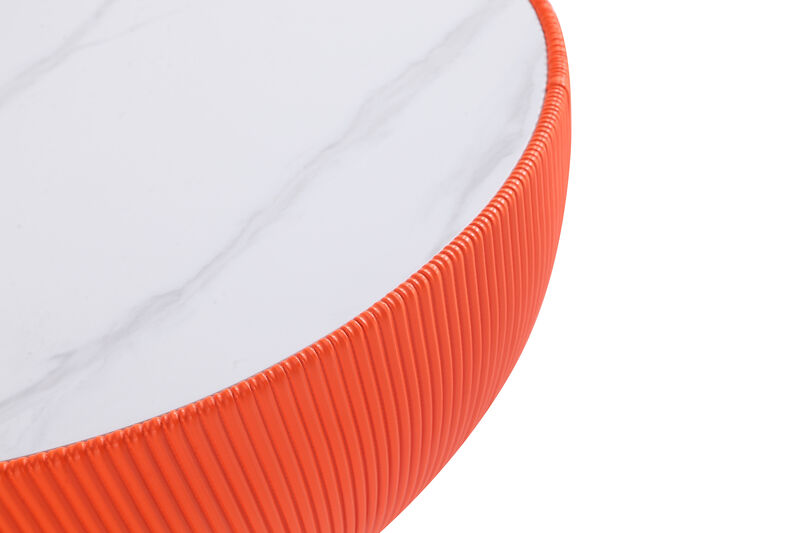 Anderson Orange Tables (Set of 3)