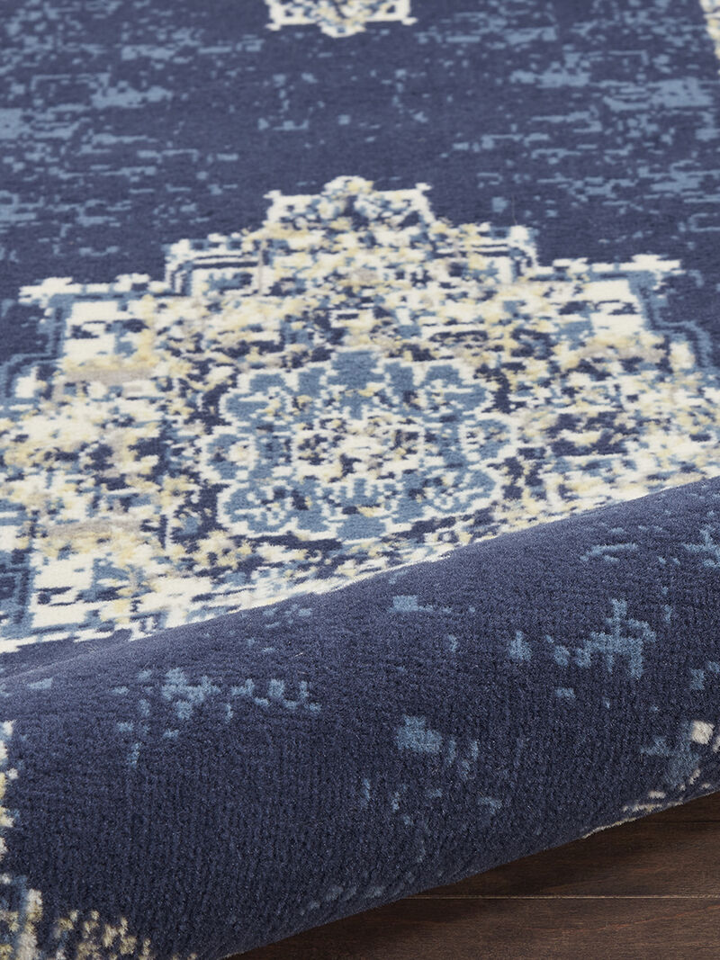 Grafix GRF14 Navy/Blue 2' x 4' Rug