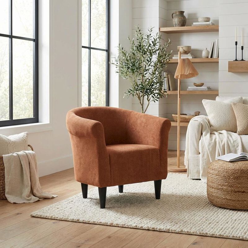 Essential Pieces Marlee Barrell Chair image number 1