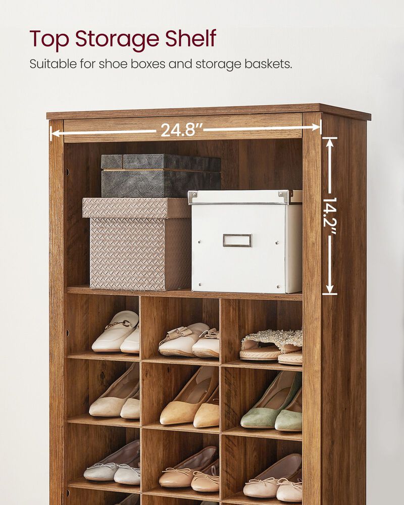 10-Tier Shoe Rack Organizer for Efficient Storage and Easy Access