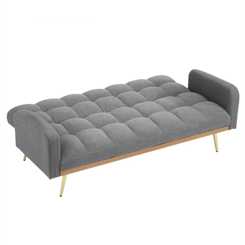 Wosdik Teddy Fleece Adjustable Futons image number 5