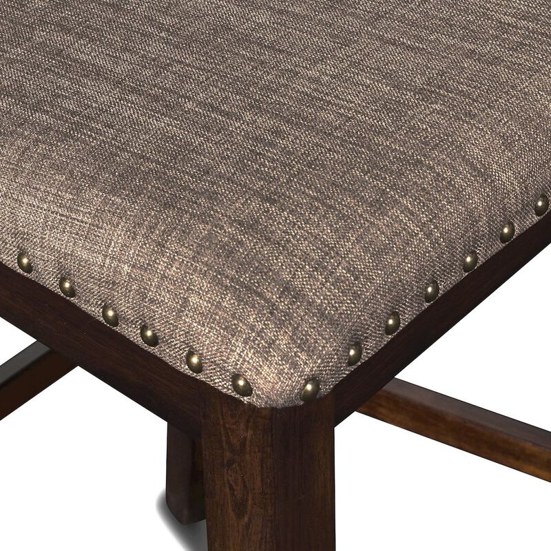 New Classic Furniture Bixby Wood Counter Chair in Espresso Brown (Set of 4) image number 6