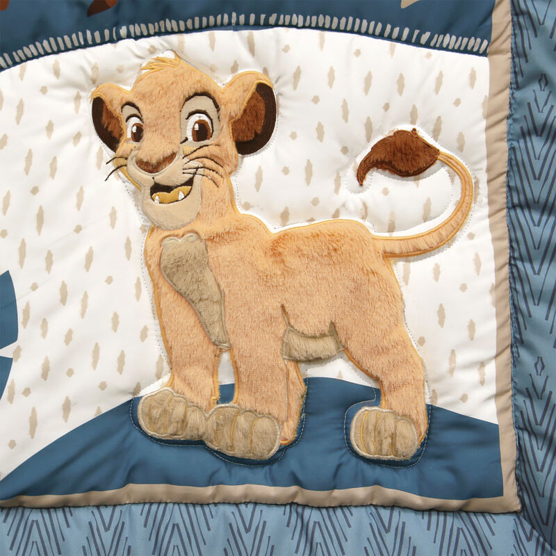 Disney Baby Lion King Adventure Blue 3-Piece Crib Bedding Set by Lambs & Ivy