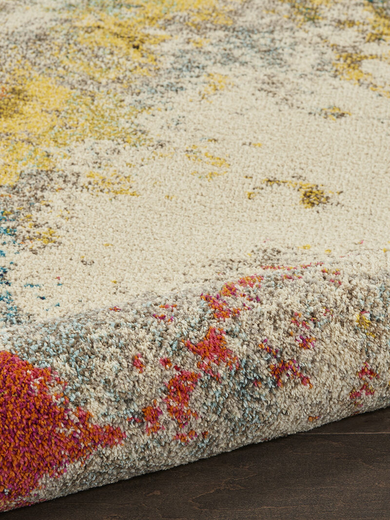 Celestial CES12 Ivory/Multicolor 6'7" x 9'7" Rug