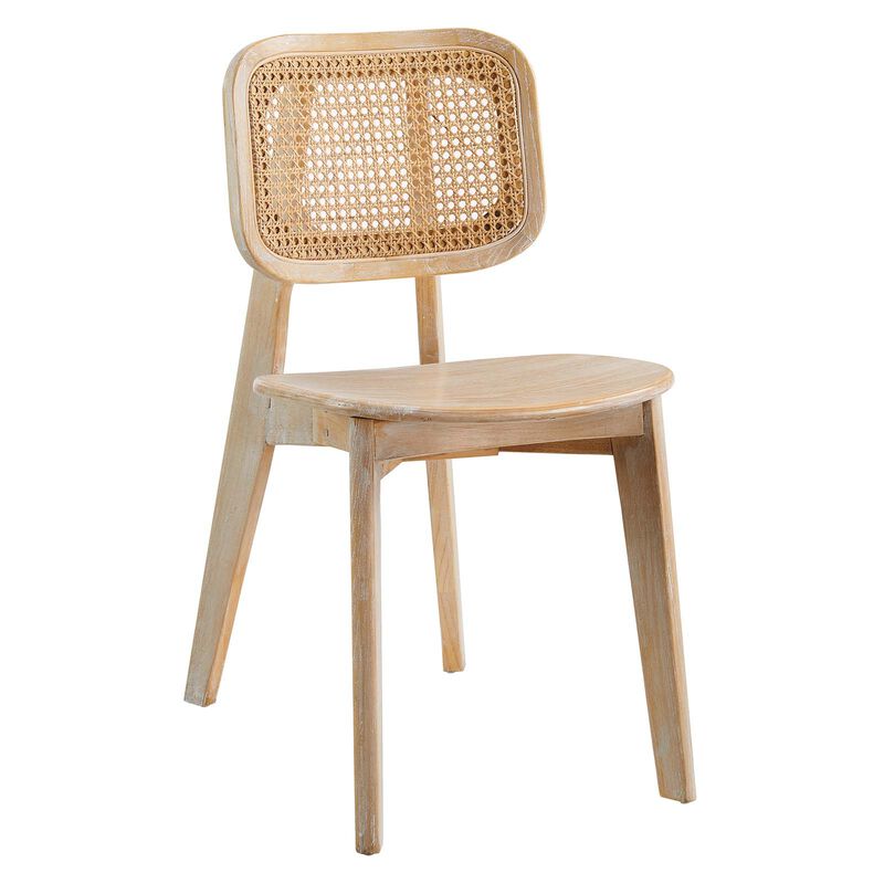 Habitat Wood Dining Side Chair Set of 2 image number 1