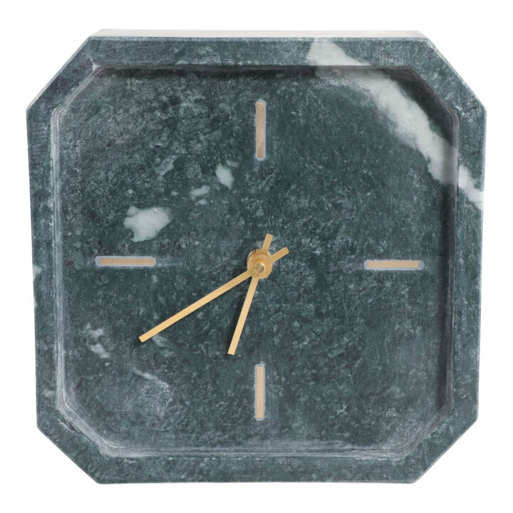 8x8" Marble Octagon Clock