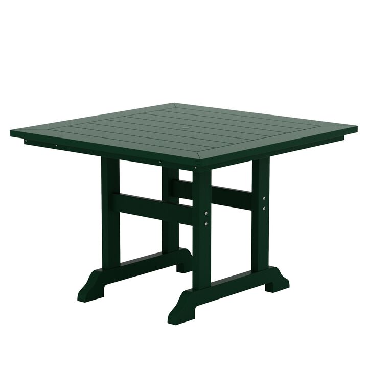 WestinTrends 43" Square Outdoor Patio Dining Table