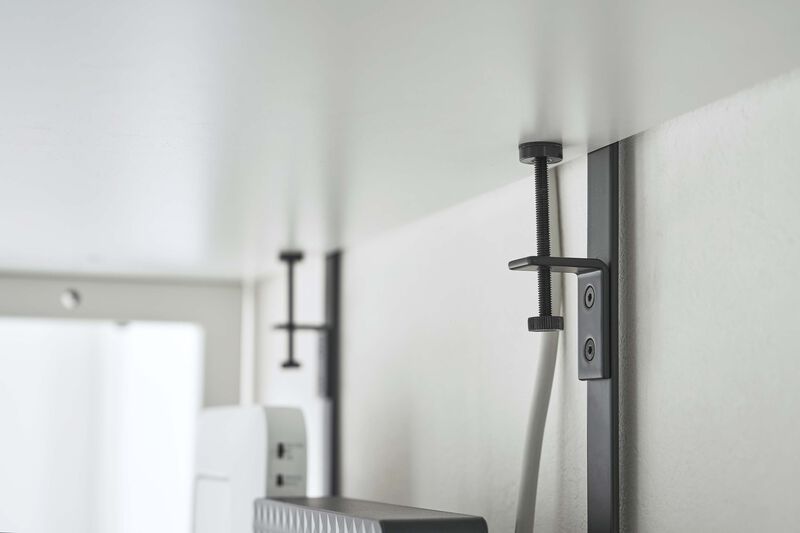 Under-Desk Cable & Router Storage Rack