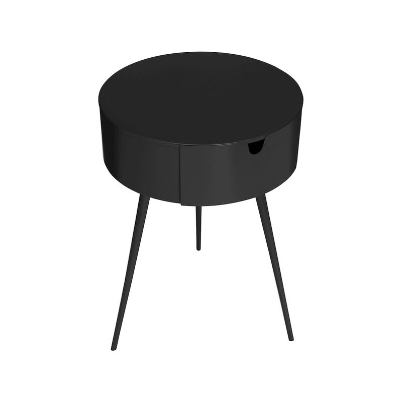 Meridian Furniture Bali Black Night Stand