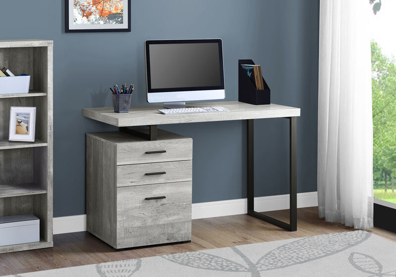 Home Office Computer Desk – 3-Drawer Storage Table for Study or Work