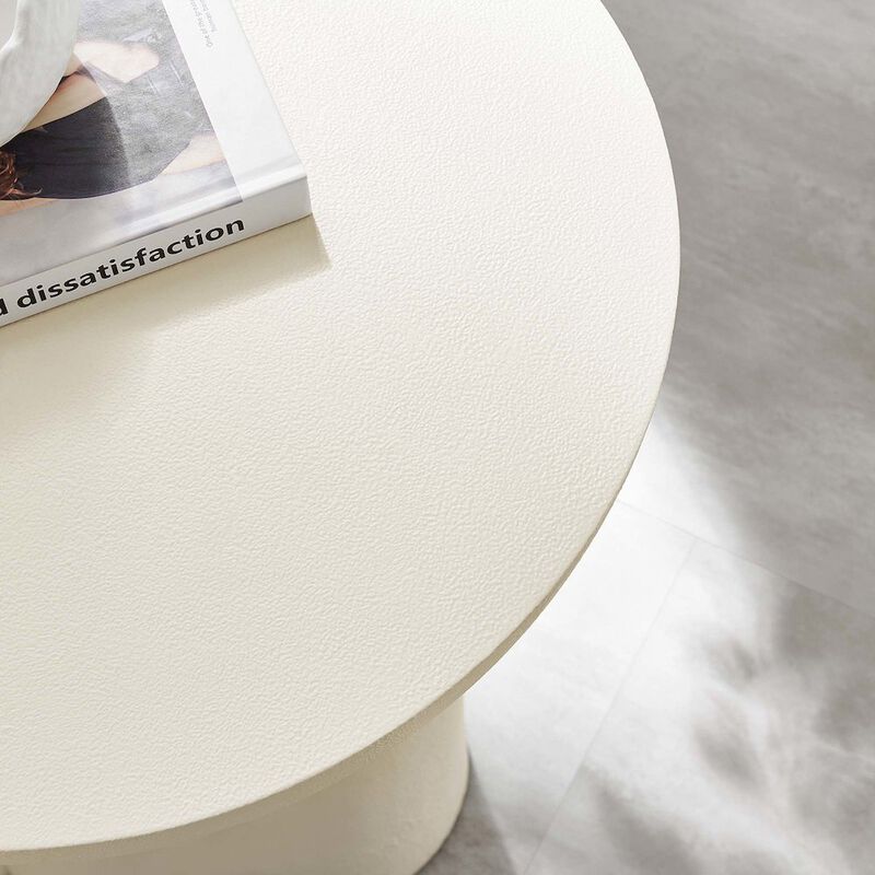 Caspian Round Concrete Side Table image number 8
