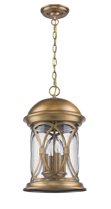 Lincoln 4-Light Hanging Light Fixture for Indoor or Outdoor Spaces