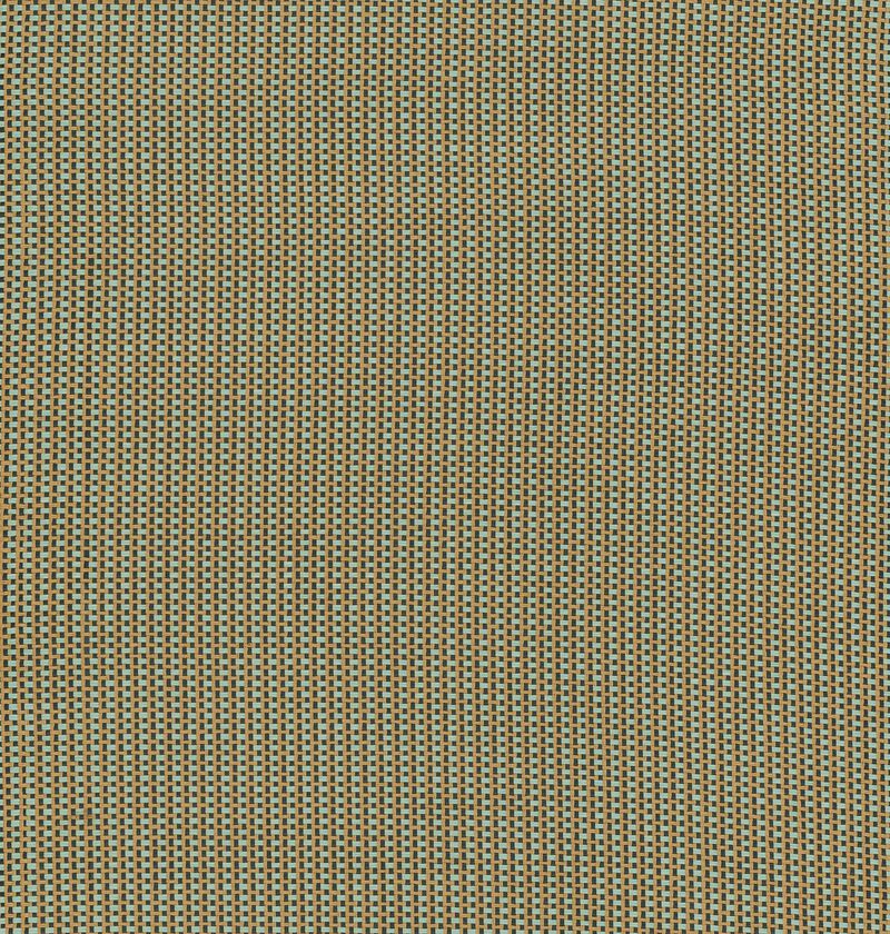 Ruolan Aqua Woven Wallpaper (Double Roll) image number 5