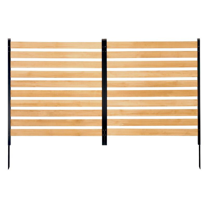 Outdoor Wood Privacy Screen Fence for AC Unit, Pool Equipment & Trash Can Cover image number 8
