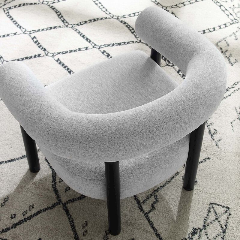 Sable Upholstered Fabric Armchair image number 8