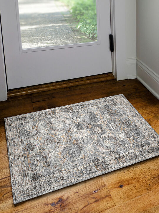 Jericho JC4 Silver 2' x 3' Rug