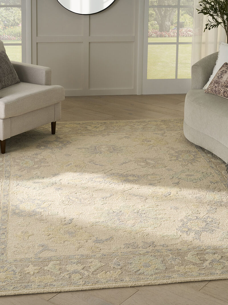 Maison MSO04 Ivory/Taupe 5'9" x 8'9" Rug