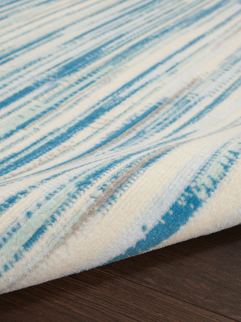 Jubilant JUB04 Blue 4' x 6' Rug