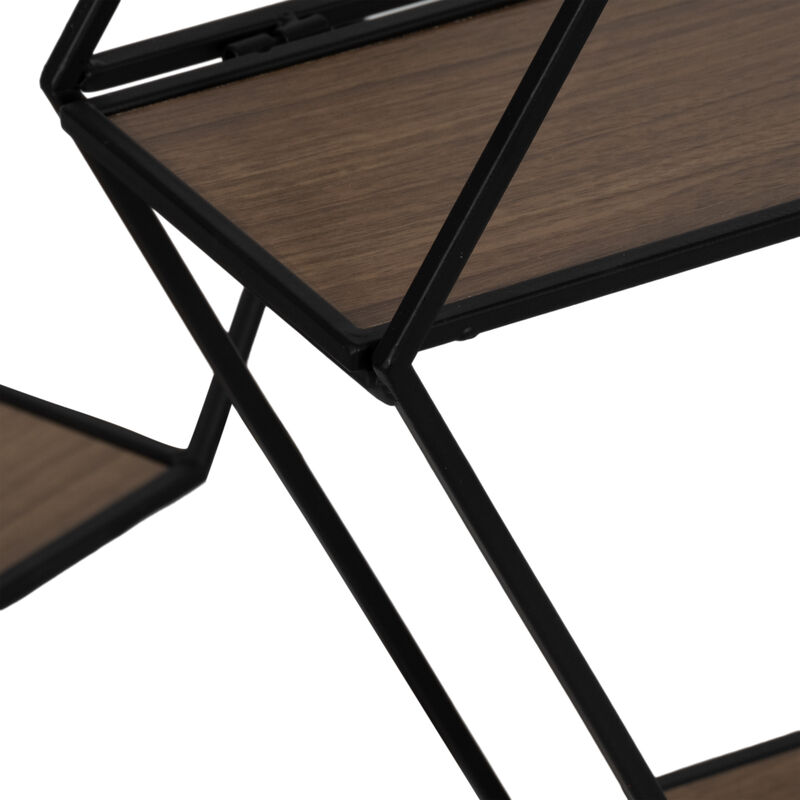 Metal/Wd Hex Wall Shelf S/3 image number 3