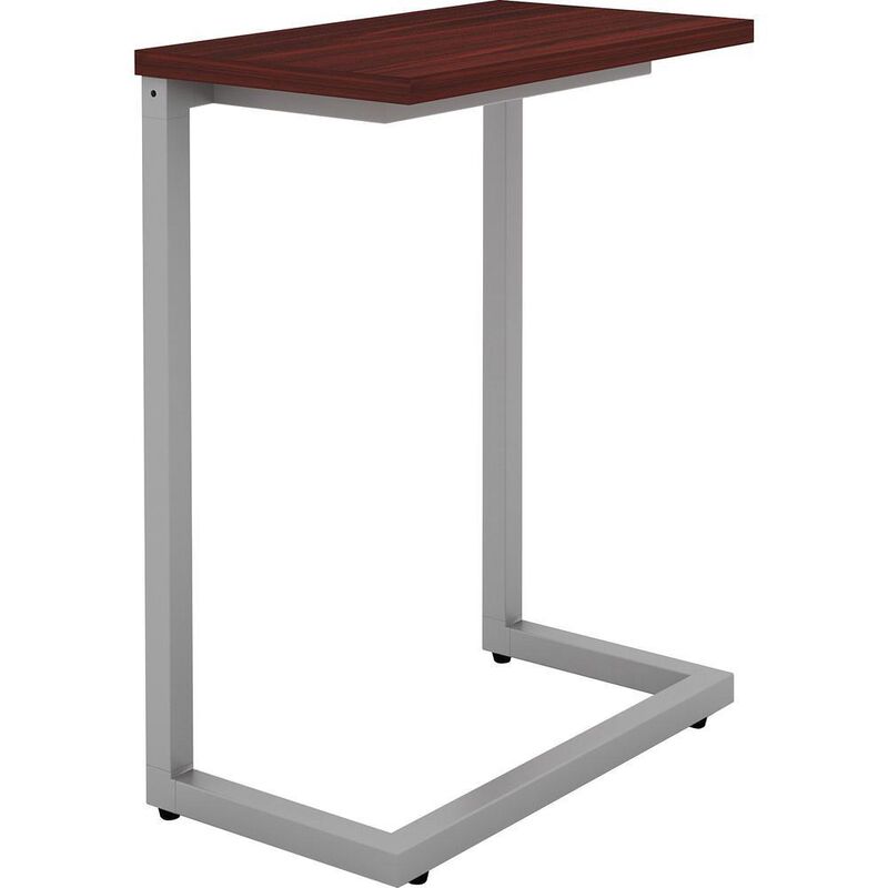 Lorell Quintessence Collection Cantilever Table - Mahogany