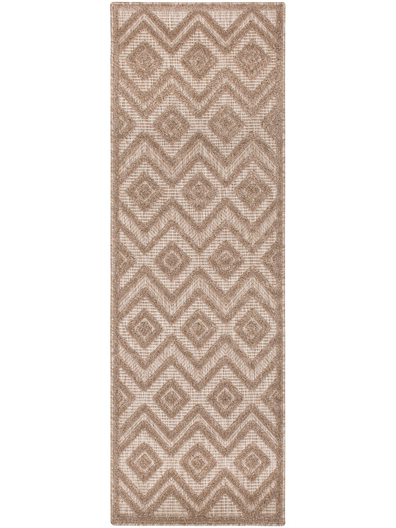 Versatile NRV01 Natural/Beige 2' x 6' Rug image number 0