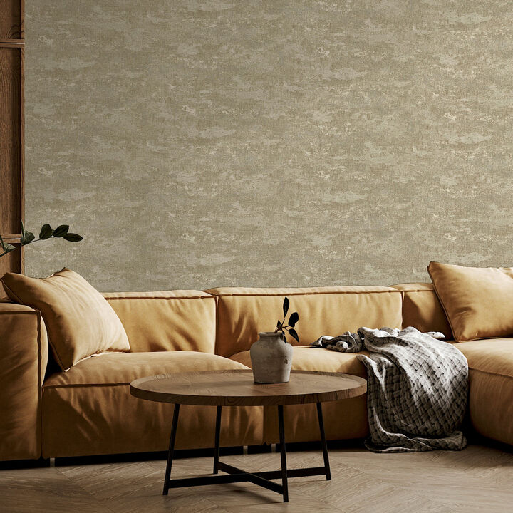 Mercer Neutral Patina Wallpaper