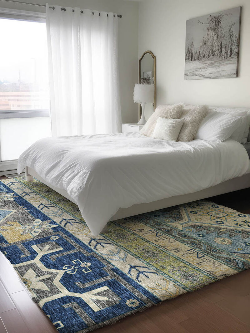 Lorenzo LN3 Navy 30" x 46" Rug