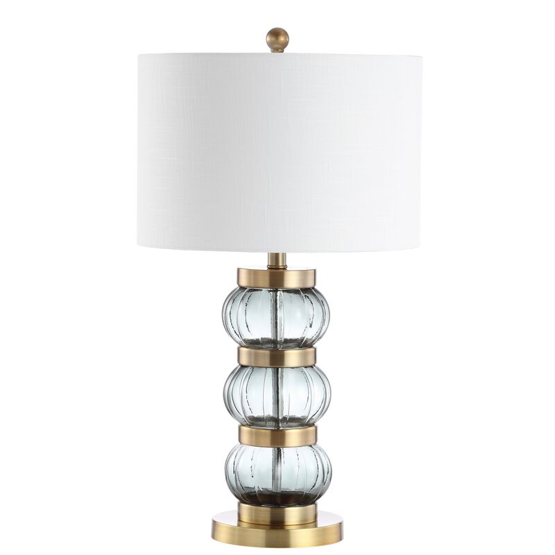 Linna Glass/Metal Table Lamp