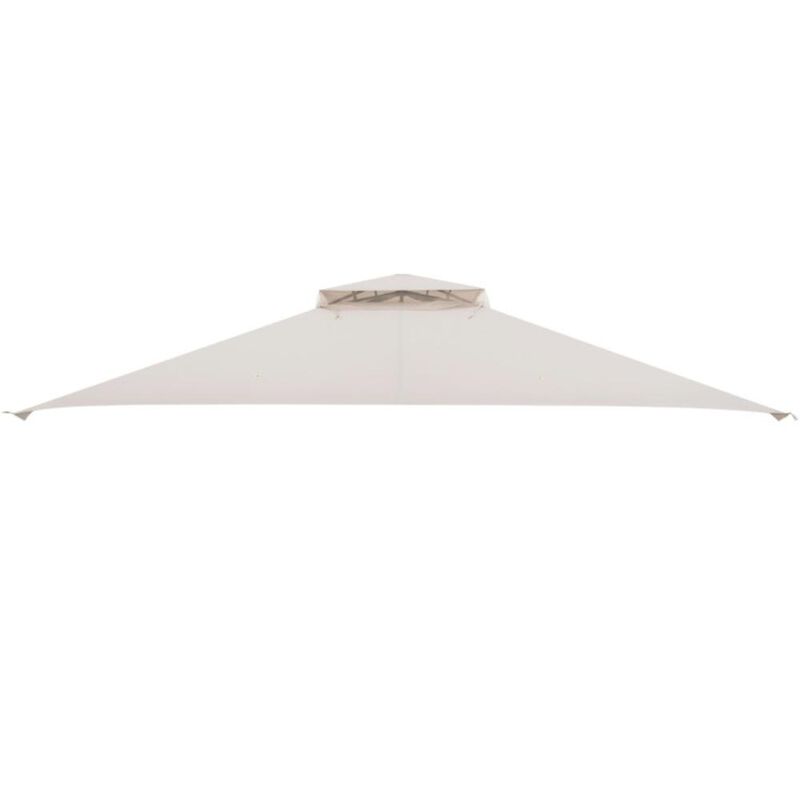 Hivvago Gazebo Replacement Top with Air Vent and Drainage Holes