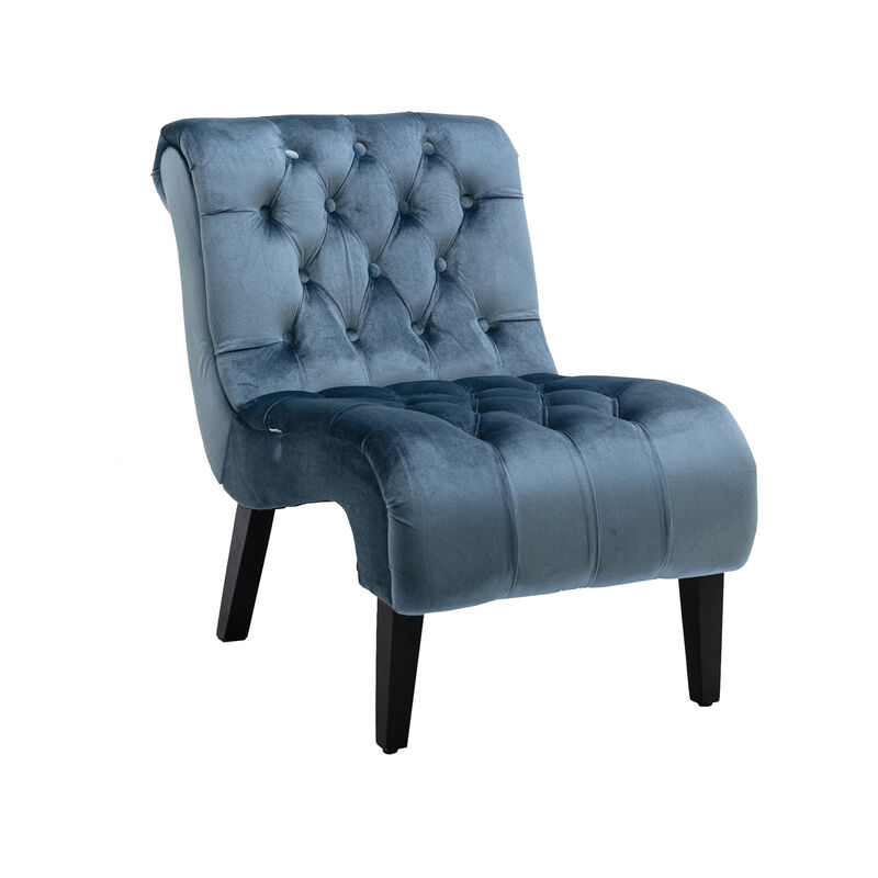 Mulpgo Velvet Accent Chair image number 0