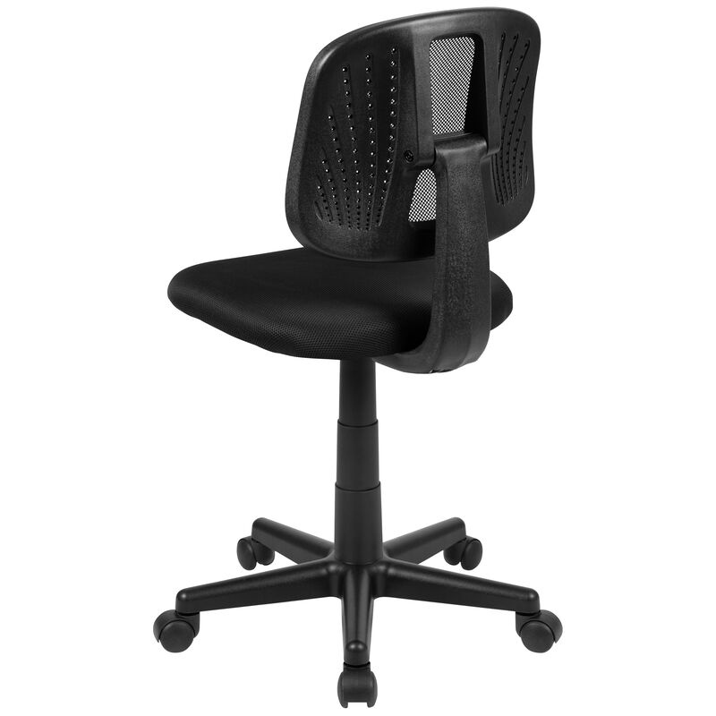 Flash Fundamentals Mid-Back Mesh Swivel Task Office Chair with Pivot Back image number 5
