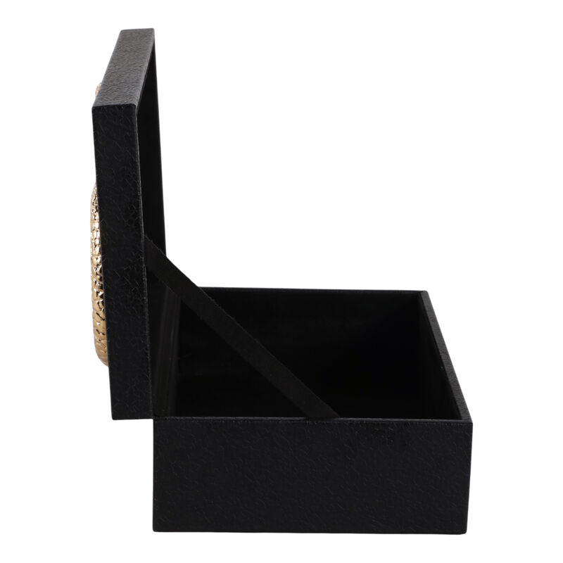 11x8" Faux Leather Snake Box image number 4