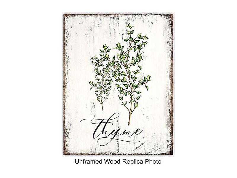 Botanical Herbs Spices Kitchen Decor Dining Larousse Gastronomique Wall Art Cafe image number 1