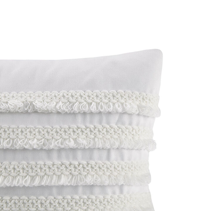 Gracie Mills Tisha Artisanal Cotton Oblong Pillow