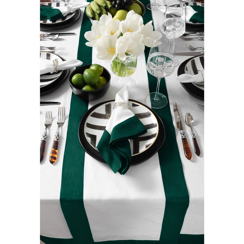 Christmas Linen Table Runner - Contempo, Solino Home