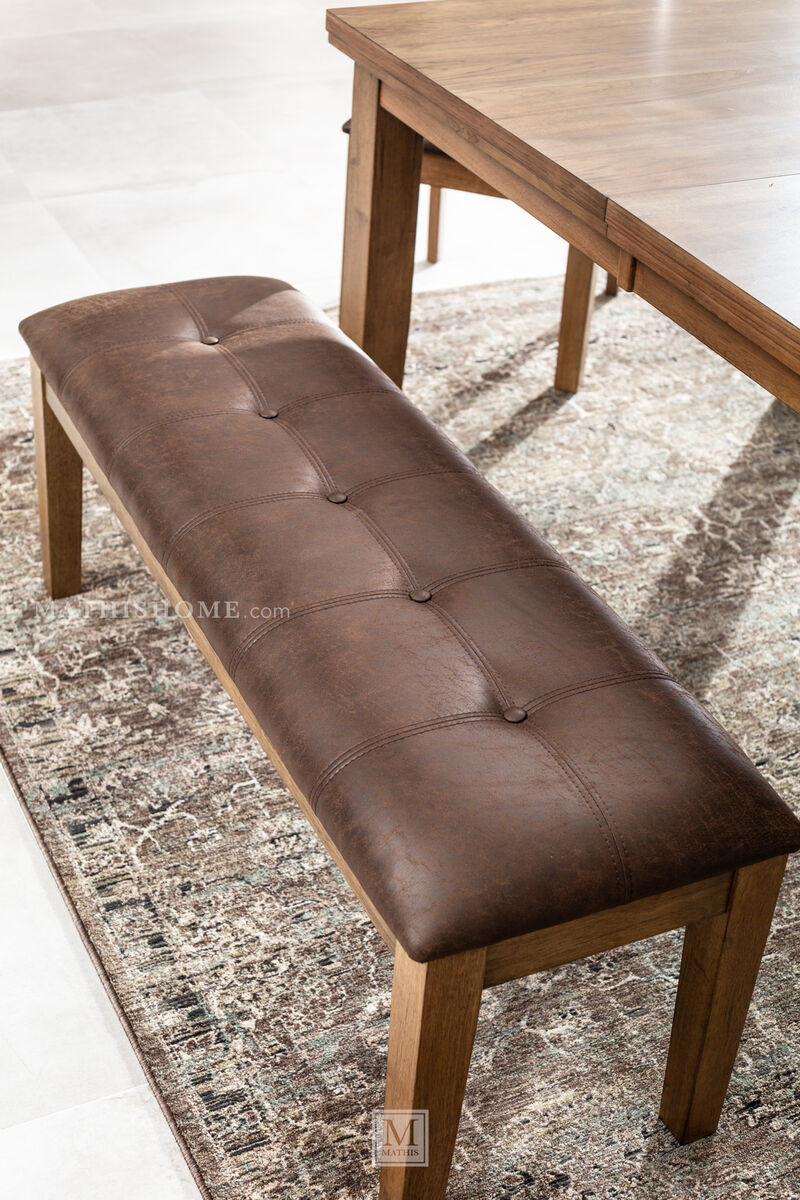 Broxtyn 50" Upholstered Dining Bench image number 4