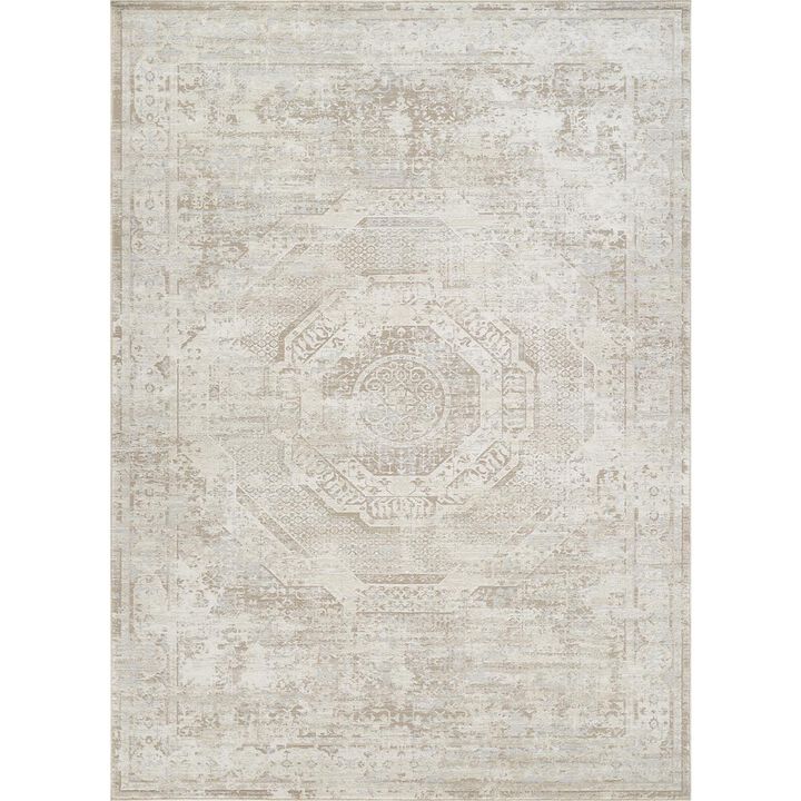 Pasargad Home Turkish Mamluk Cream Area Rug