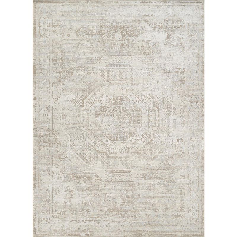 Pasargad Home Turkish Mamluk Cream Area Rug image number 0