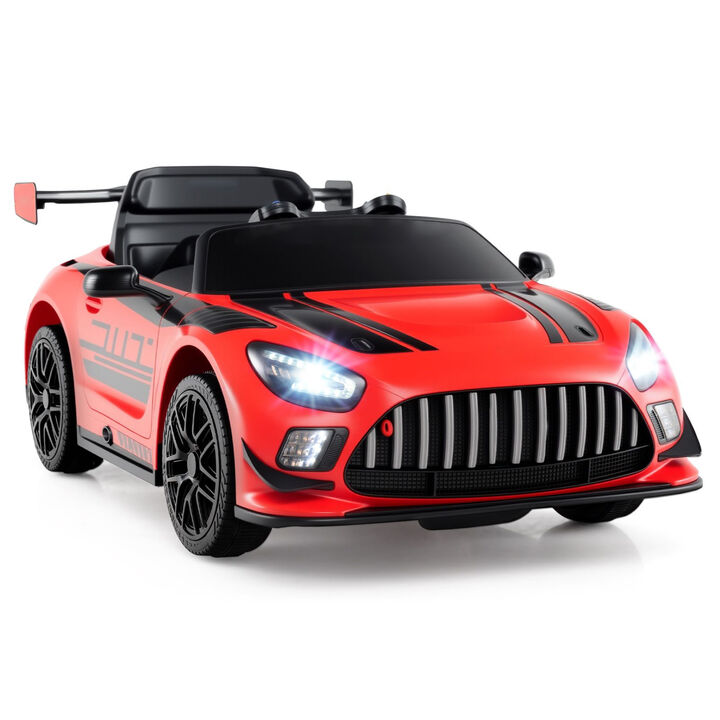 12V Electric Ride-On Car for Kids with Adjustable Speed and Steering Wheel