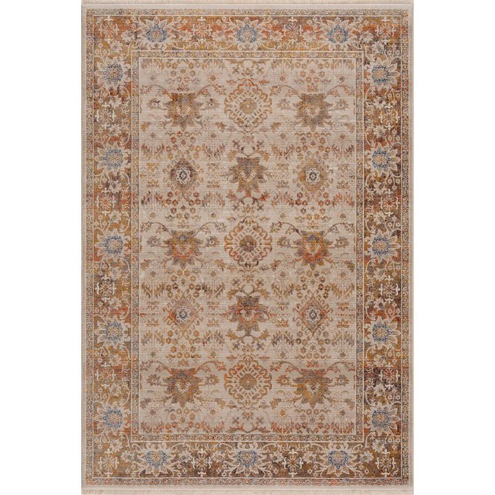 LR Home Holi Durable Performance Area Rug Indoor