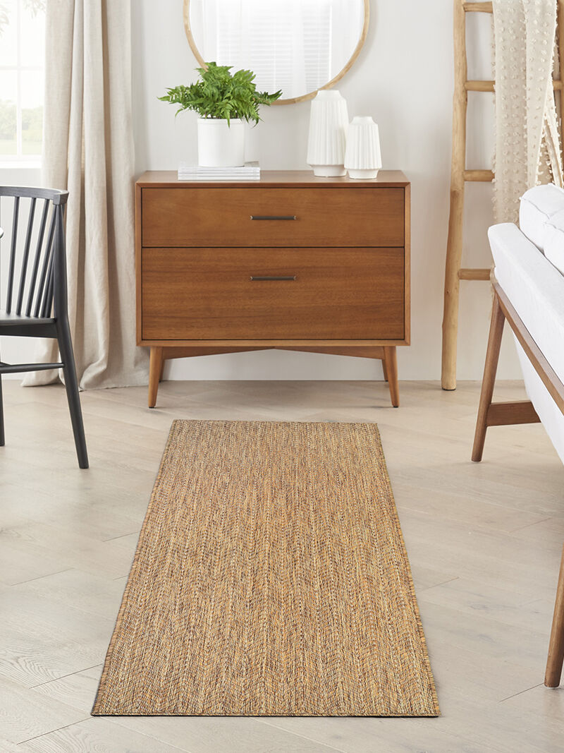 Horizon Indoor/Outdoor HOZ02 Natural 2' x 6' Rug