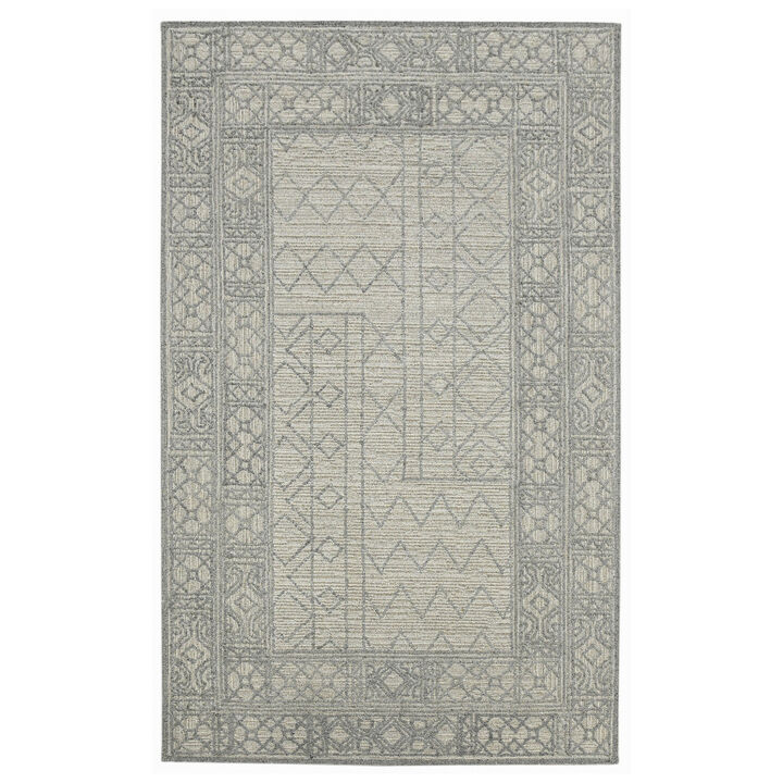 HomeRoots Wool Southwestern Hand Hooked Area Rug