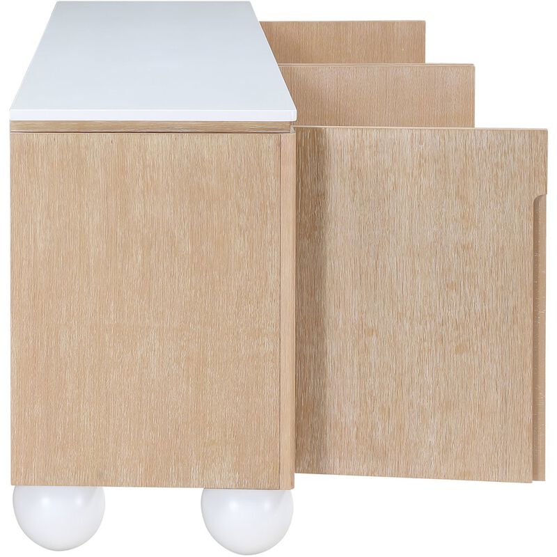 Meridian Furniture Cardiff Natural Sideboard/Buffet