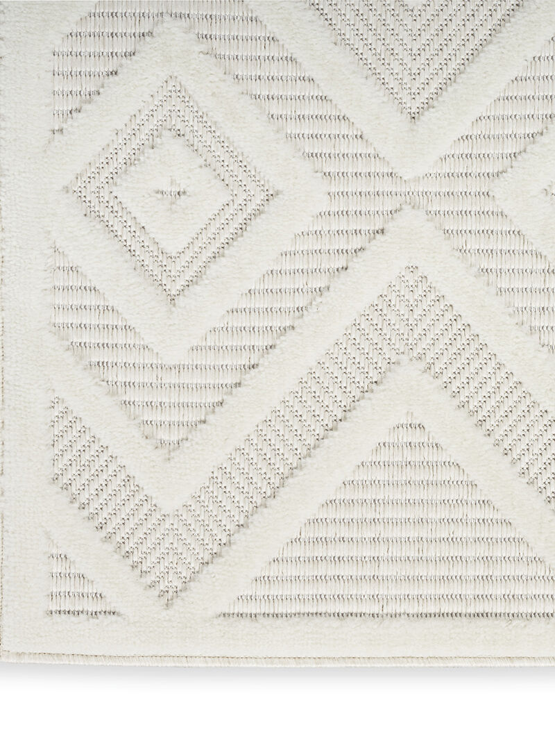 Versatile NRV01 Ivory/White 2'2" x 16' Rug image number 3