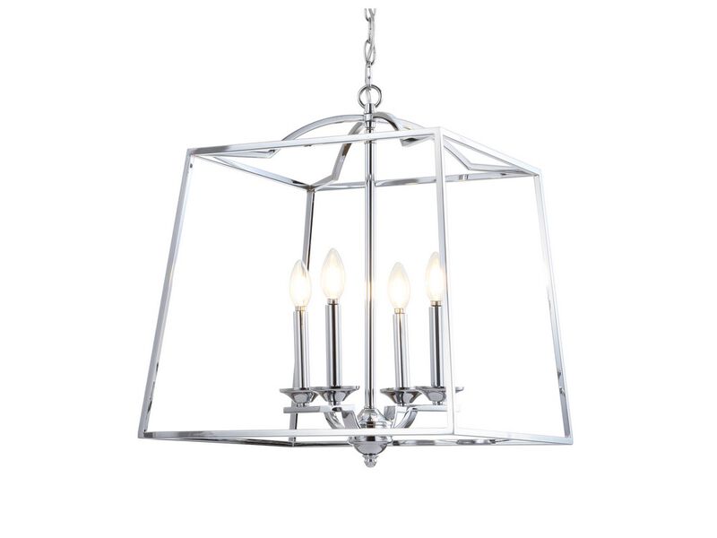 Gloria 4-light Metal LED Pendant